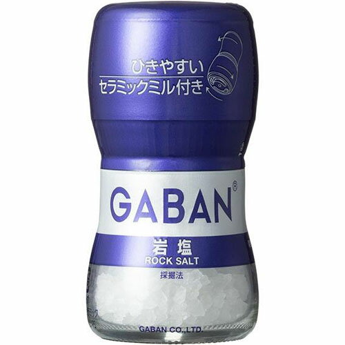 GABAN　ギャバン ミル付き岩塩（40g）×5個