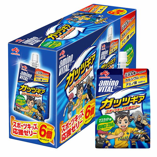 AJINOMOTO　アミノバイタル ゼリードリンク ガッツギア　マスカット味　250g × 6個入 × 4個（24個入 / 1ケース）