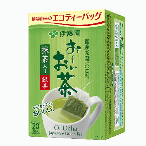 伊藤園　お～いお茶 エコティーバッグ 緑茶 （1.8g×20袋）×10個