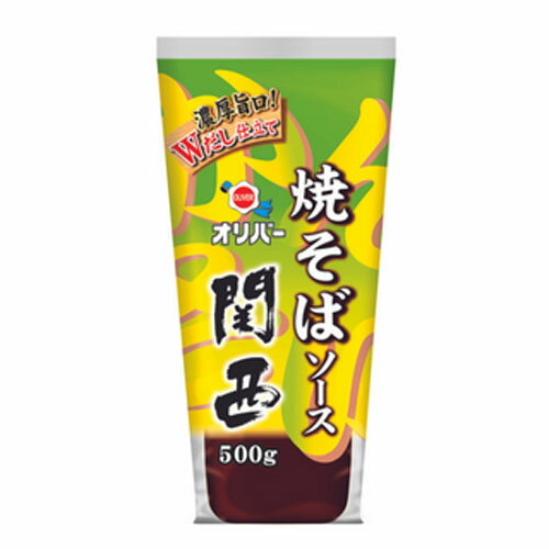 オリバーソース　焼そばソース関西（500g）×12個