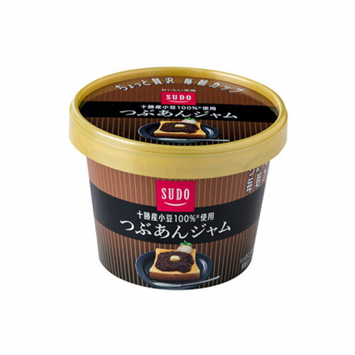 SUDO　ちょっと贅沢 毎朝カップ　つぶあんジャム　120g × 12個【 送料無料】 / スドー / 朝食 / トースト /