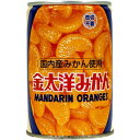 【全商品ポイント5倍 5/1(水)0:00～23:59】特売限定　太洋食品　金太洋みかん(国内産) EO4号缶 425g×24個