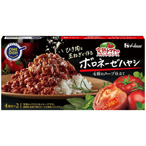 ハウス食品　完熟トマトのハヤシライスソース　ボロネーゼハヤシ（140g）×10個×3セット