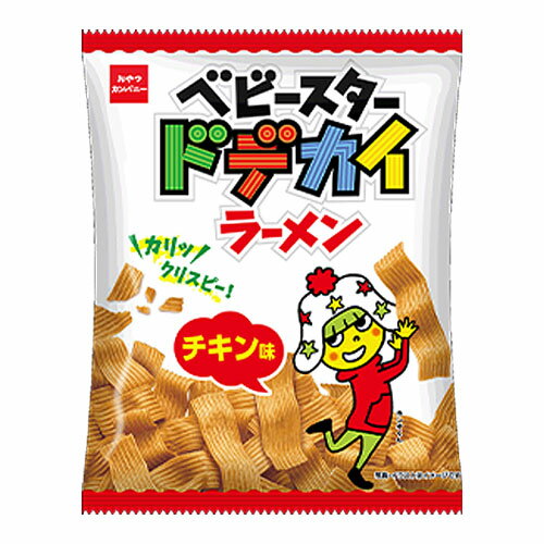 おやつカンパニー　ベビースタードデカイラーメン（チキン味）68g × 24個