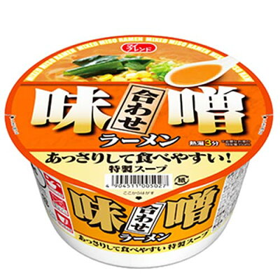 ディスカウントストア てんこもり 大黒食品 あっさり合わせ味噌ラーメン82g(めん60g)×12個
