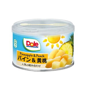 【全商品ポイント10倍 10/14(土)20:00～10/15(日)23:59】Dole ドール　パイン&黄桃 缶詰（227g）×24個