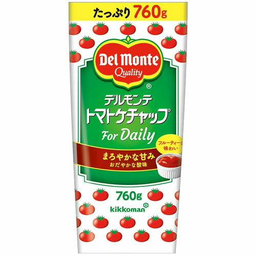 キッコーマン デルモンテ トマトケチャップ For Daily(760g)×12個