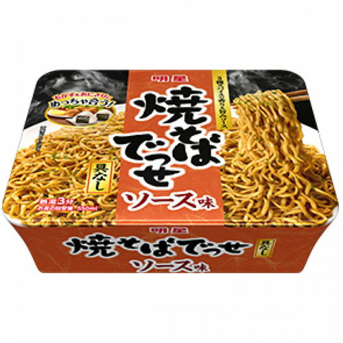 明星食品　明星 焼そばでっせ ソース味　99g（めん90g）×12個