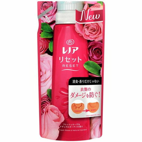 P＆G　柔軟剤　レノアリセット　フレッシュローズ＆ナチュラルガーデンの香り 詰め替え480ml×16個×2セット【送料無料】