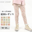 【 SALE 30%OFF】総柄レギンス| キッズ ジュニア 子供 子ども こども 子供服 キッズ服 女の子 女児 ガールズ おしゃれ かわいい 秋服 レギンス...