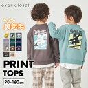 裏起毛 プリント トレーナー | キッズ 子供 子供服 キッズ服 女の子 男の子 秋冬 秋服 冬服 長袖 トップス キッズトレーナー キッズトップス オーバーシルエット ビッグシルエット スウェット スエット 裏シャギー 防寒 防寒対策 暖かい 保育園 25AW 223235002