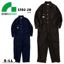 BEAMS DESIGN つなぎ BEAMS 1702-20 メンズ ストレッチ 長袖 続服 ツナギ ...