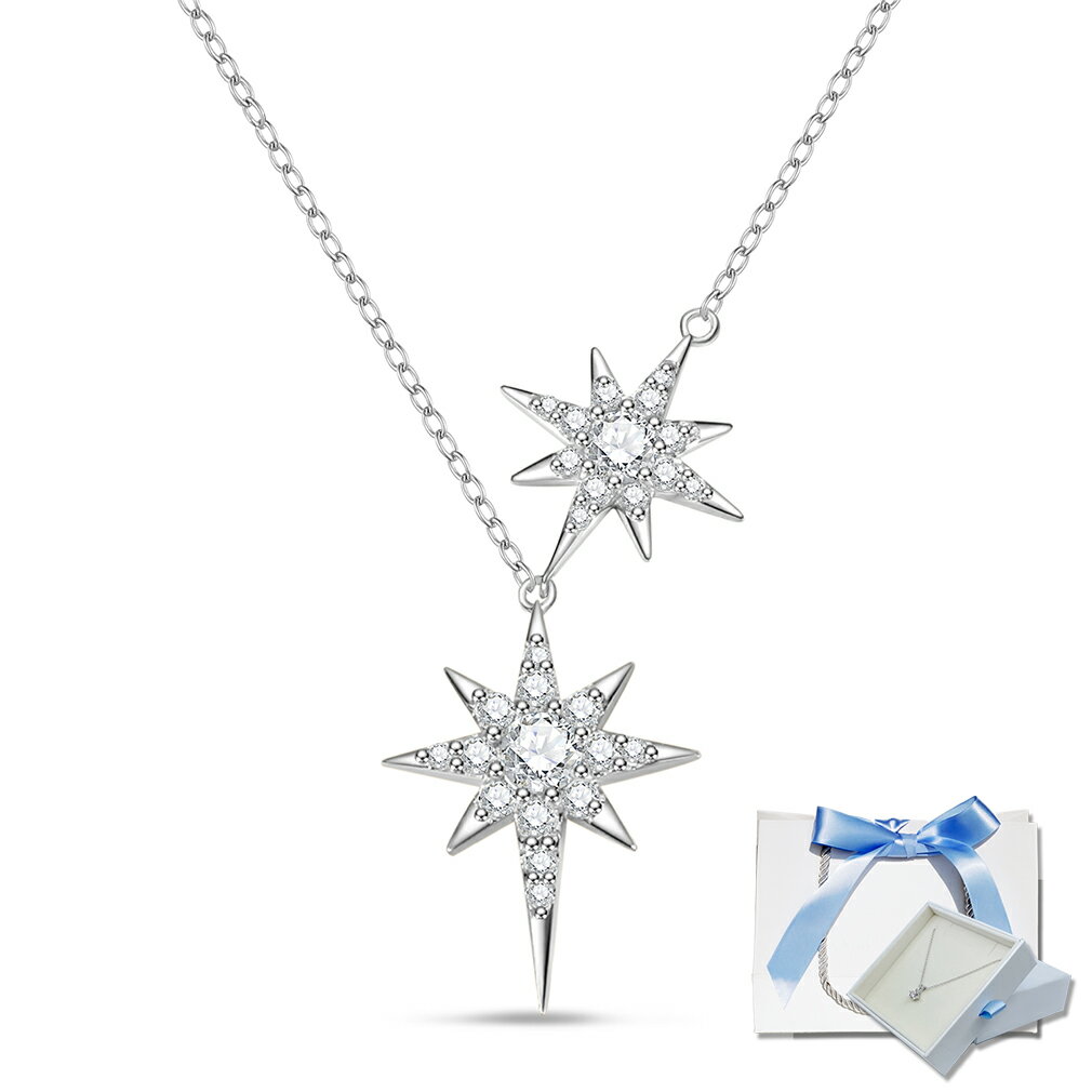 Rakuten - 【送料無料】ネックレス シルバーネックレス レディース 結婚記念日 プレゼント アクセサリー S925純銀 リボン シルバー925 ジルコニア キュービックジルコニア キラキラ アレルギー対応 ジュエリー シンプル おしゃれ かわいい 女性 妻 彼女 結婚 記念日 誕生日