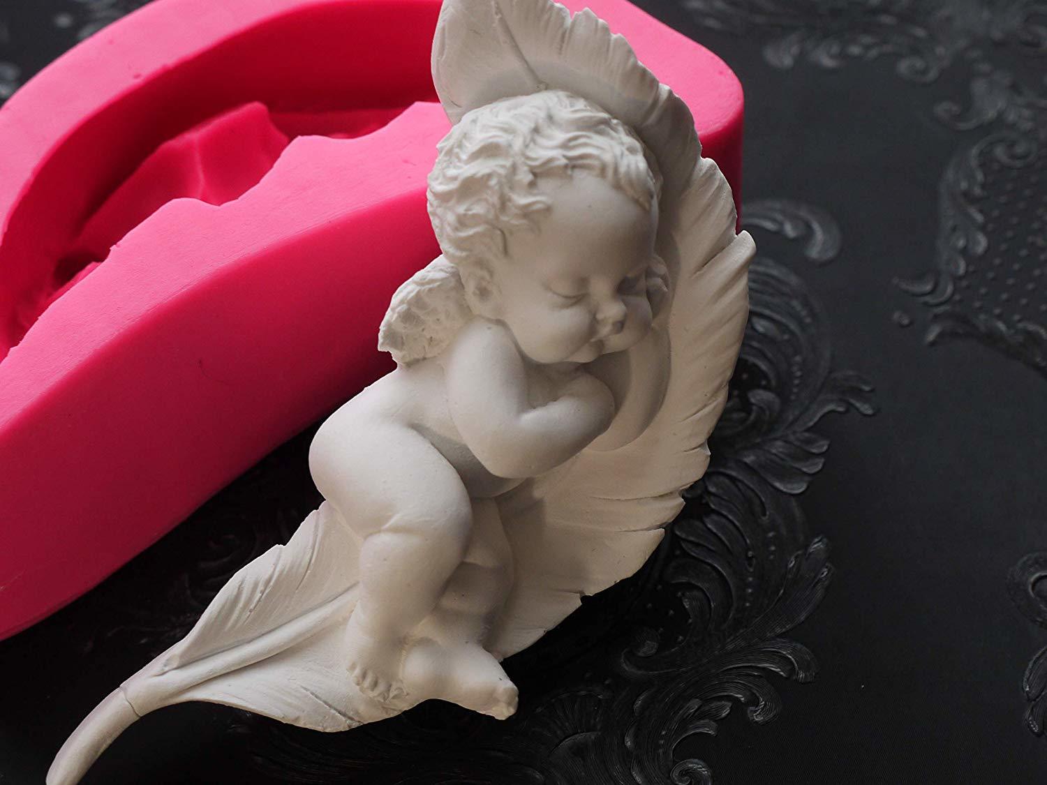 赤ちゃん リーフ 天使 葉っぱ シリコンモールド レジン アロマストーン 手作り 石鹸 キャンドル 樹脂 粘土 オルゴナイト 型 抜き型格安通販　バレンタイン　人気　ランキング