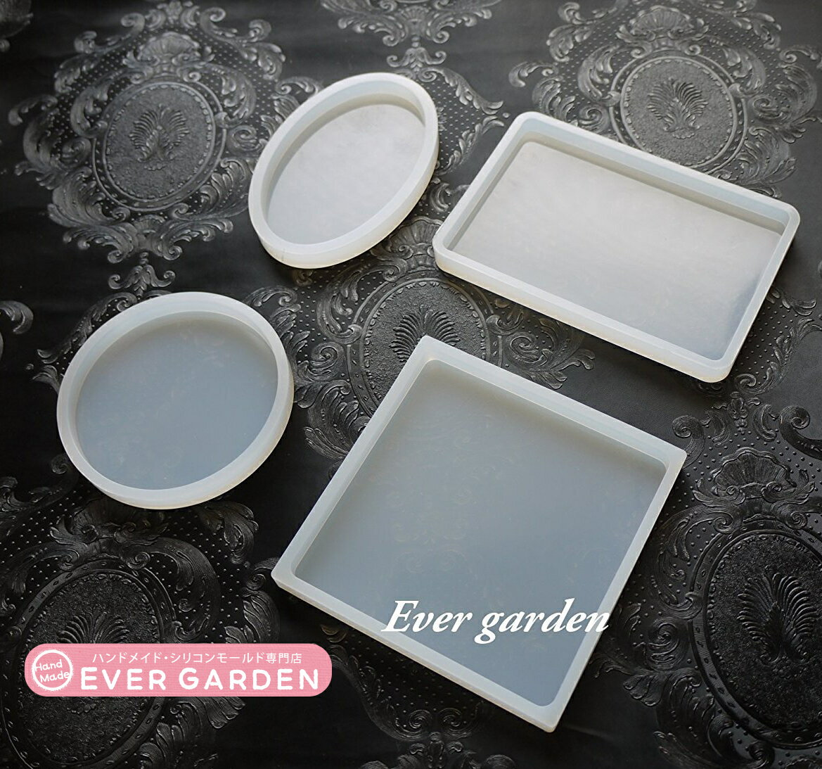 レジン 正方形 長方形 楕円 丸 シリコンモールド ネックレス アクセサリー パーツ 作成 UVレジン エポキシ樹脂 樹脂粘土 型 抜き型 キット 道具 【オススメ】 シリコン 型 レジン格安通販　バレンタイン　人気　ランキング