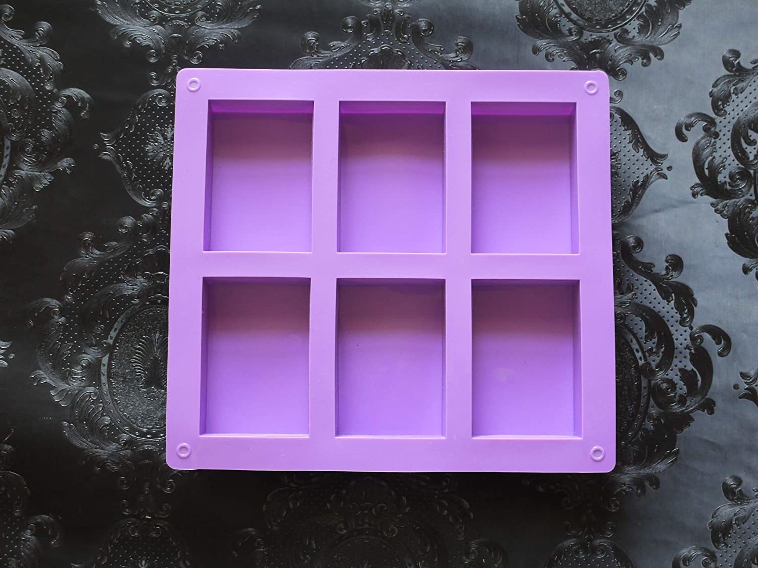 6個 長方形 シリコンモールド レジン 手作り 石鹸 樹脂 粘土 レジン シリコン モールド シリコン 型 抜き型 キット アロマワックスバー サシェ レジンクラフト デコ パーツ オルゴナイト 型 シンプル 土台 セット格安通販　バレンタイン　人気　ランキング