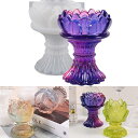 シリコンモールド 蓮 入れ物 蓮の花 小物入れ ハス 蓮入れ物 レジン シリコン モールド キャンドル アロマストーン 石膏 手作り 樹脂 粘土 シリコン型 型 キット ハンドメイド 鏡面 仕上げ (蓮入れ物 B)