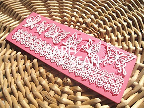 蝶 レースモールド シリコンモールド レジン 手作り 石鹸 キャンドル 粘土 レジン シリコン モールド シリコン 型 抜き型 かわいい モールド 雑貨 レジンクラフト デコ パーツ オルゴナイト 型 シリコ格安通販　バレンタイン　人気　ランキング