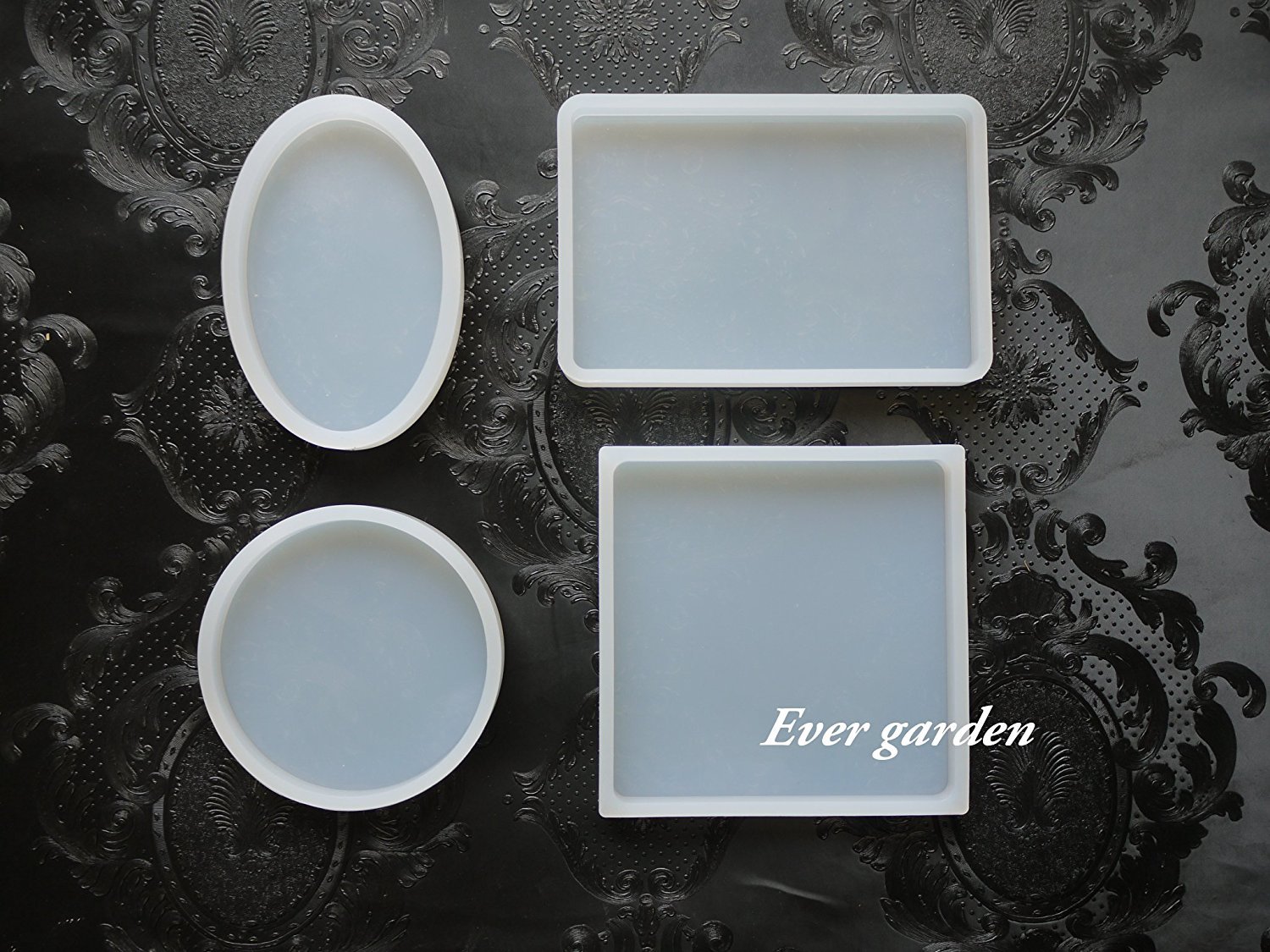 レジン 正方形 長方形 楕円 丸 シリコンモールド ネックレス アクセサリー パーツ 作成 UVレジン エポキシ樹脂 樹脂粘土 型 抜き型 キット 道具 【オススメ】 シリコン 型 レジン格安通販　バレンタイン　人気　ランキング