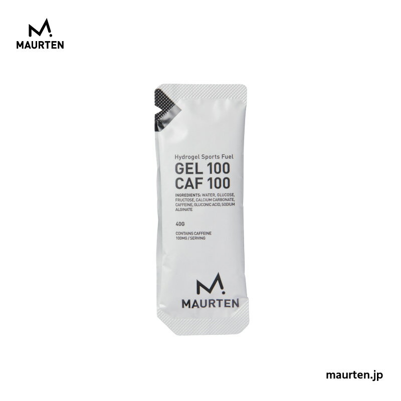 モルテン MAURTEN GEL100 CAF100 1袋40g ジェル 次世代スポーツドリンク エナジードリンク カフェイン..