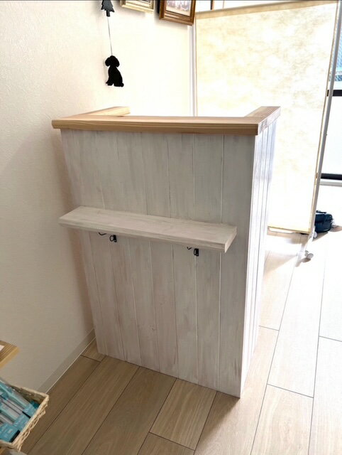 コの字カウンター　レジカウンター　受付