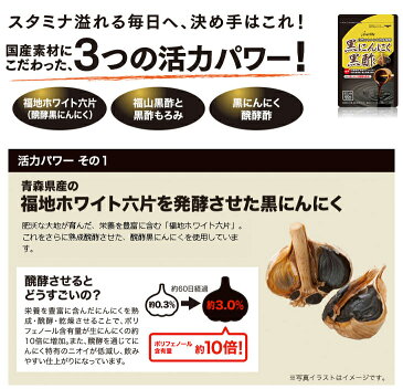 黒ニンニク&黒酢 サプリメント【送料無料】【エバーライフ】【楽ギフ_包装】黒にんにく 青森産 黒にんにく サプリ 黒にんにく黒酢 サプリ 贈り物 ギフト プレゼント 誕生日 父 健康 にんにく ニンニク くろずにんにく 疲労 精力 健康食品 国産