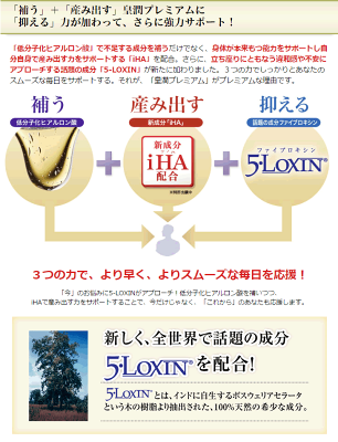 【増量キャンペーン】皇潤プレミアム 180粒 3箱セット 飲むヒアルロン酸 皇潤プレミアム 皇潤 ヒアルロン酸 機能性表示食品 サプリメント エバーライフ グルコサミン コンドロイチン こうじゅん 膝痛 サプリ 腰痛 購入者プレゼント 皇潤180粒増量 - Image 2