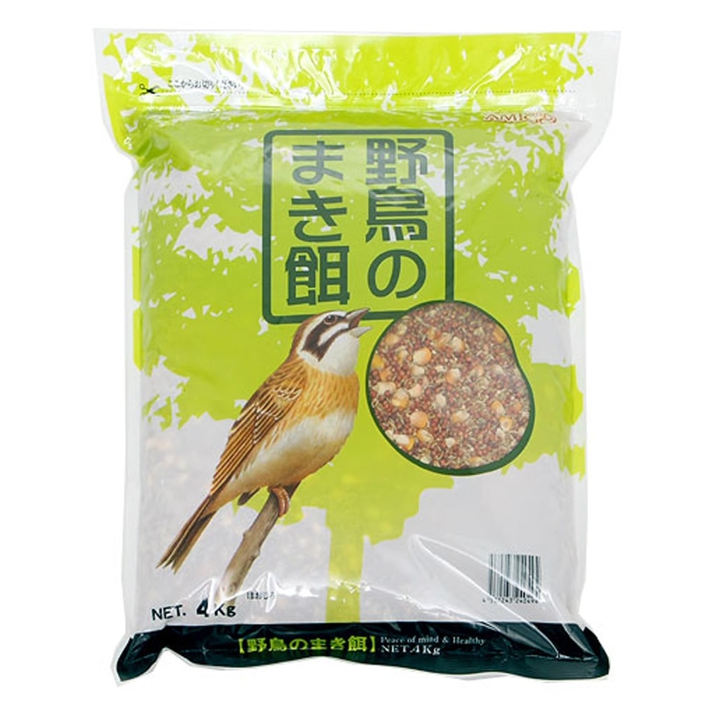 Rakuten - ワンバードアミーゴ野鳥のまき餌　4kg