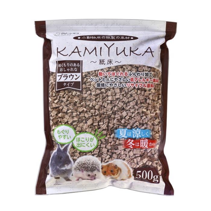 クリーンモフ　小動物用床材KAMIYUKA〜紙床〜　ブラウン