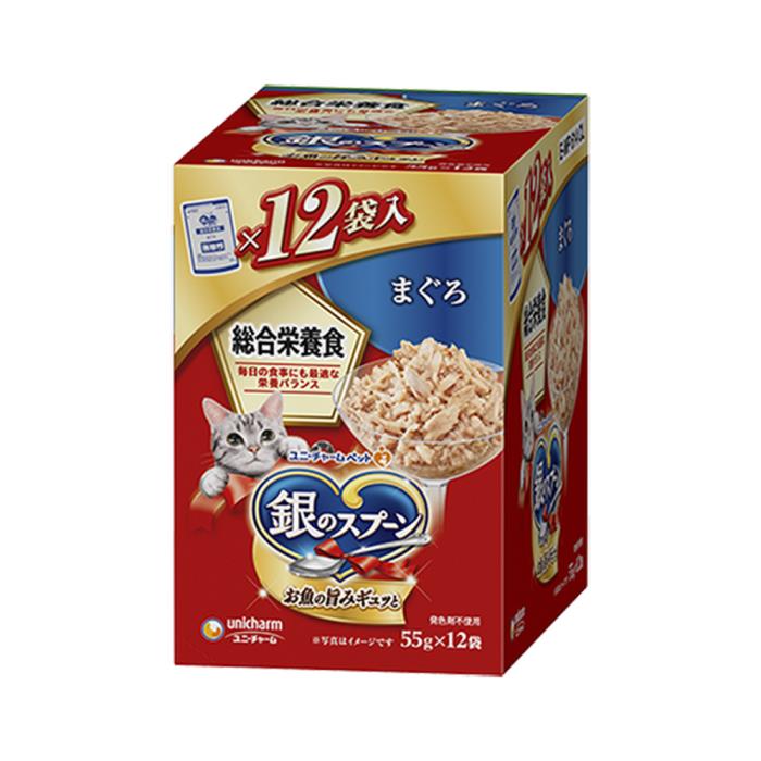 Rakuten - 銀のスプーンパウチ総合栄養食まぐろ　55g×12袋