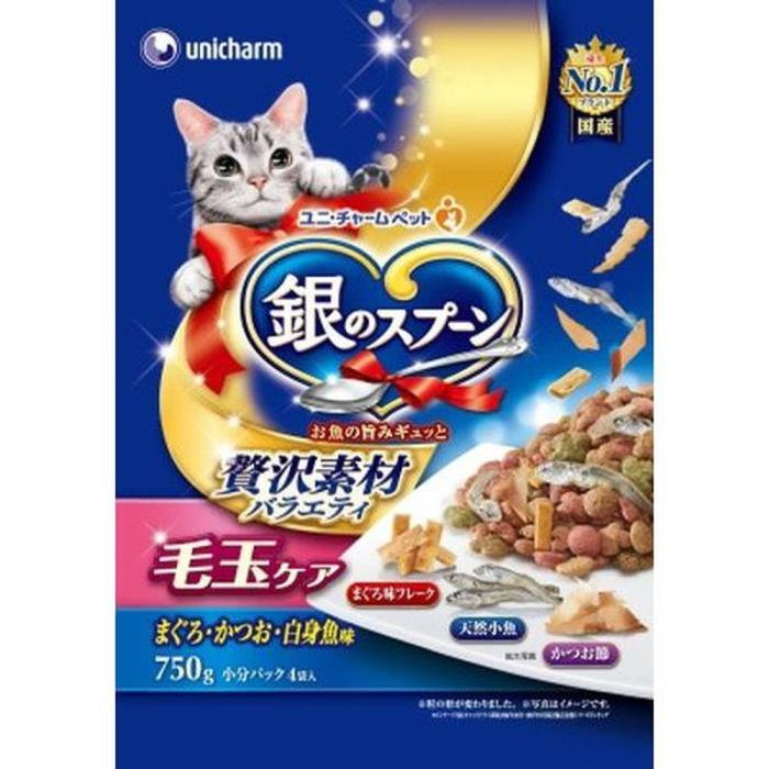 Rakuten - 銀のスプーン贅沢素材バラエティ毛玉ケアまぐろ・かつお・白身魚味　750g