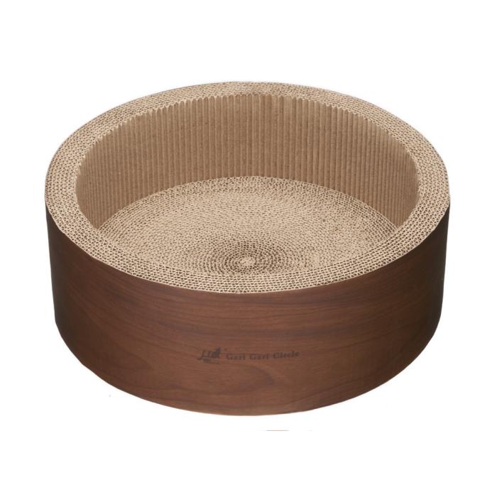 ガリガリサークル　スクラッチャー　インテリア　ダルブラウン