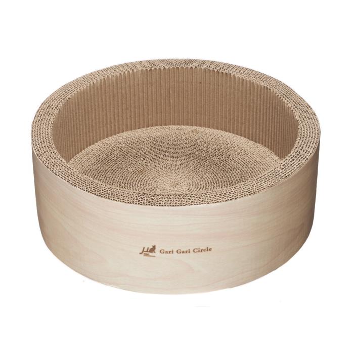 ガリガリサークル　スクラッチャー　インテリア　ミルベージュ