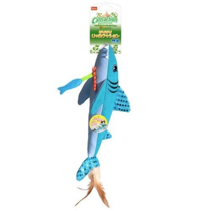 ハーツ　けりけりじゃれクッション　サメ