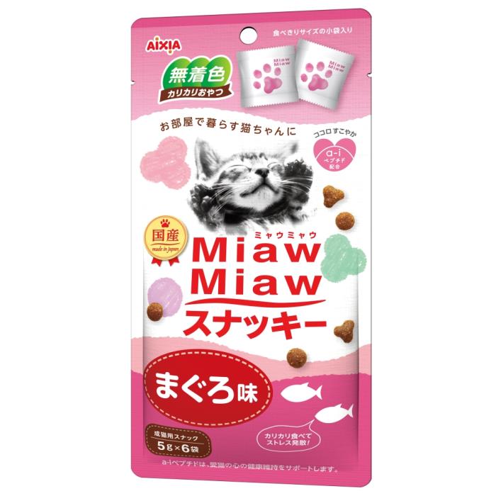 MiawMiawスナッキー　まぐろ味　30g