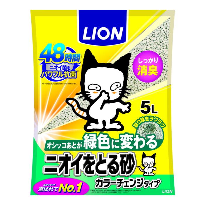 Rakuten - ニオイをとる砂 カラーチェンジタイプ 5L