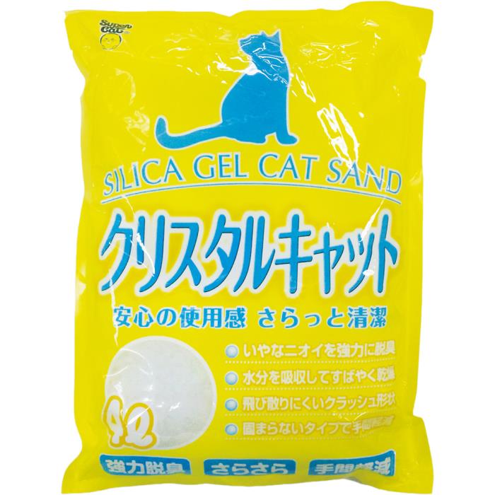 Pet Food, Supplies - クリスタルキャット　4L