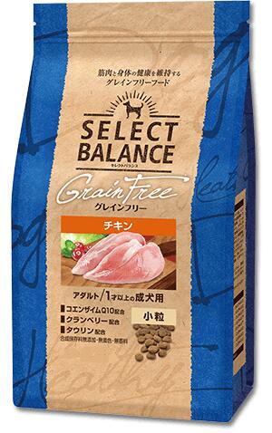 Rakuten - セレクトバランス　グレインフリー　アダルト　チキン　小粒　1才以上の成犬用　6kg