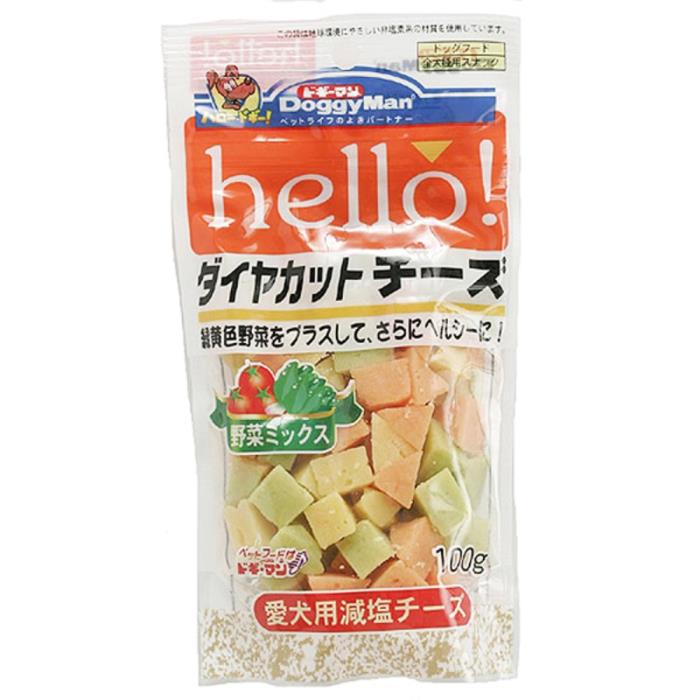 Rakuten - hello！　ダイヤカットチーズ　野菜ミックス　100g