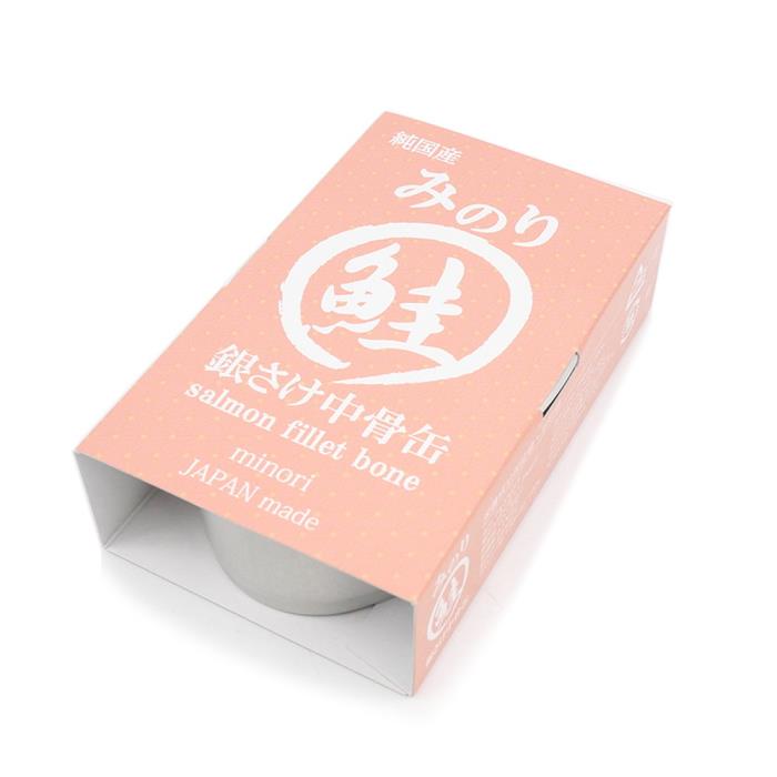 Rakuten - みのり　銀鮭中骨缶　100g