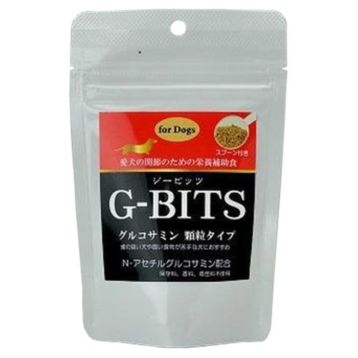 G‐BITS　グルコサミン　顆粒タイプ　犬用　80g everpet-10020583 EVER PET楽天市場店 パッケージ画像