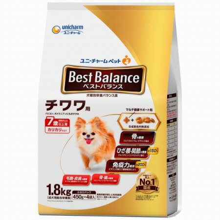 Rakuten - ベストバランス カリカリ仕立て チワワ用 7歳以上用 1.8kg