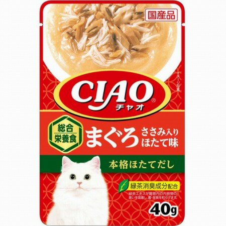Rakuten - CIAOパウチ 総合栄養食 まぐろ ささみ入り ほたて味