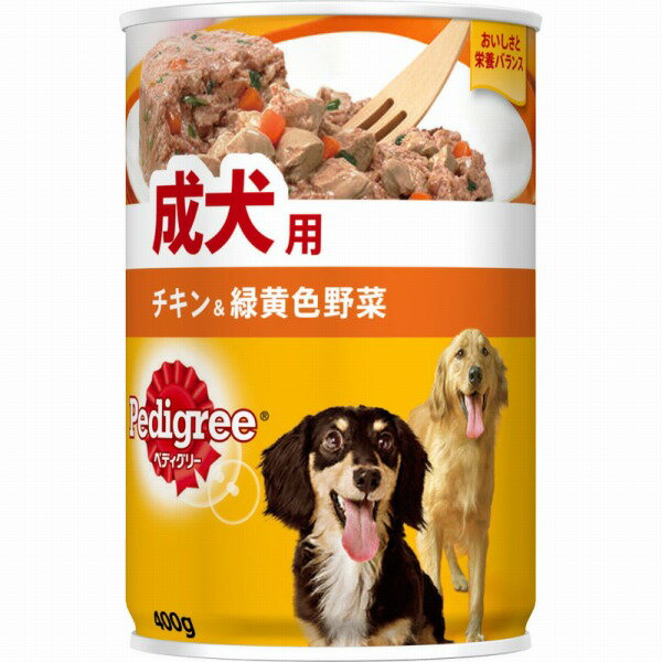 P72 ペディグリー 成犬用 チキン&緑黄色野菜 400g