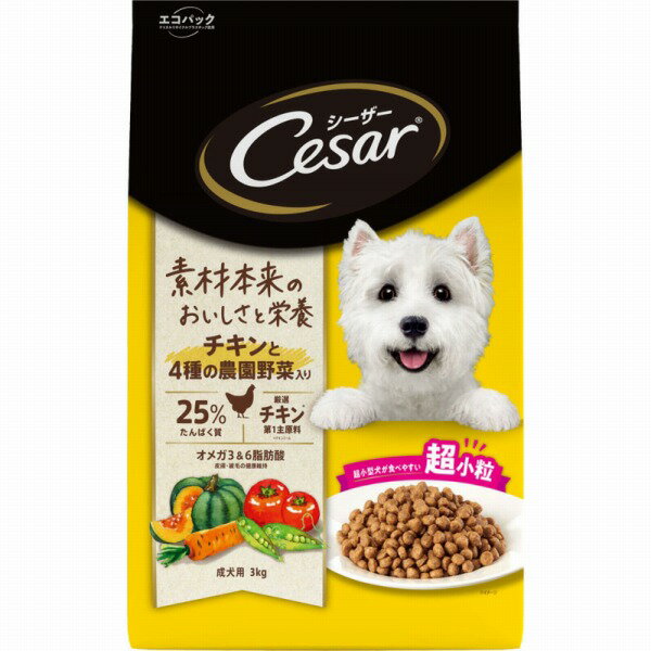 Rakuten - マースジャパンリミテッド CSR12成犬チキン野菜超小粒　3kg
