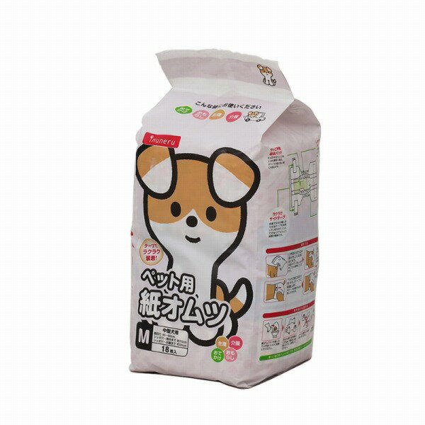 Rakuten - ペットライブラリー inuneru ペット用 紙オムツ m