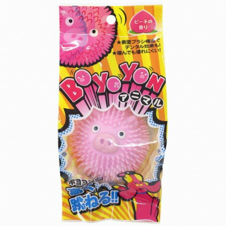 Rakuten - スーパーキャット ボヨヨンアニマル Sサイズ ブタ ピーチの香り(1コ入)