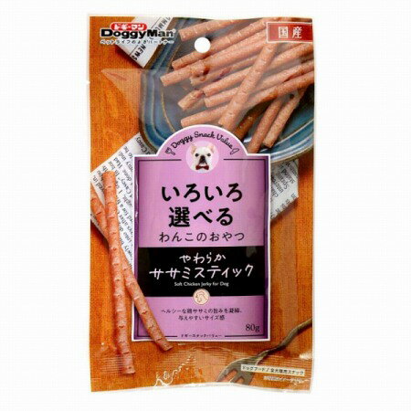 Rakuten - ドギースナックバリュー やわらかササミスティック 80g