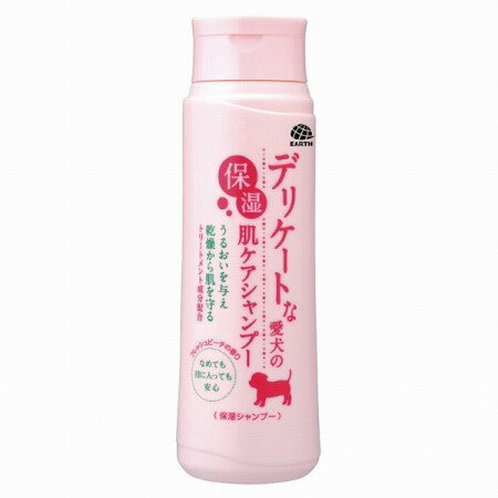 Rakuten - アースバイ SKINSELECT デリケートな愛犬の保湿肌ケアシャンプー フレッシュピーチの香り ボトル350ml