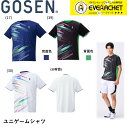 ゴーセン GOSEN ウエア ゲームシャツ T2400 バドミントン テニス